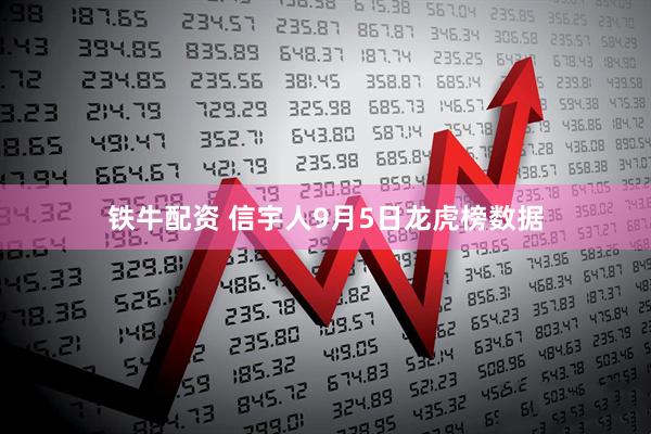铁牛配资 信宇人9月5日龙虎榜数据
