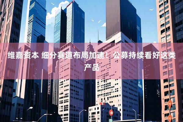 维嘉资本 细分赛道布局加速！公募持续看好这类产品