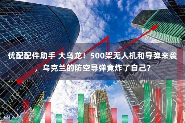 优配配件助手 大乌龙！500架无人机和导弹来袭，乌克兰的防空导弹竟炸了自己？