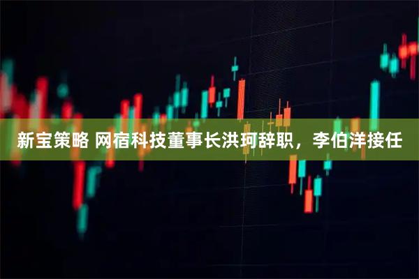 新宝策略 网宿科技董事长洪珂辞职，李伯洋接任