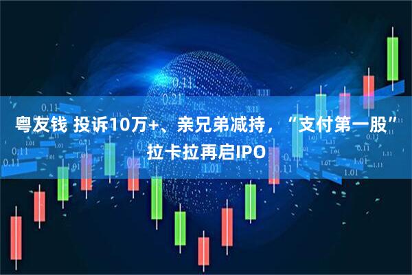 粤友钱 投诉10万+、亲兄弟减持，“支付第一股”拉卡拉再启IPO